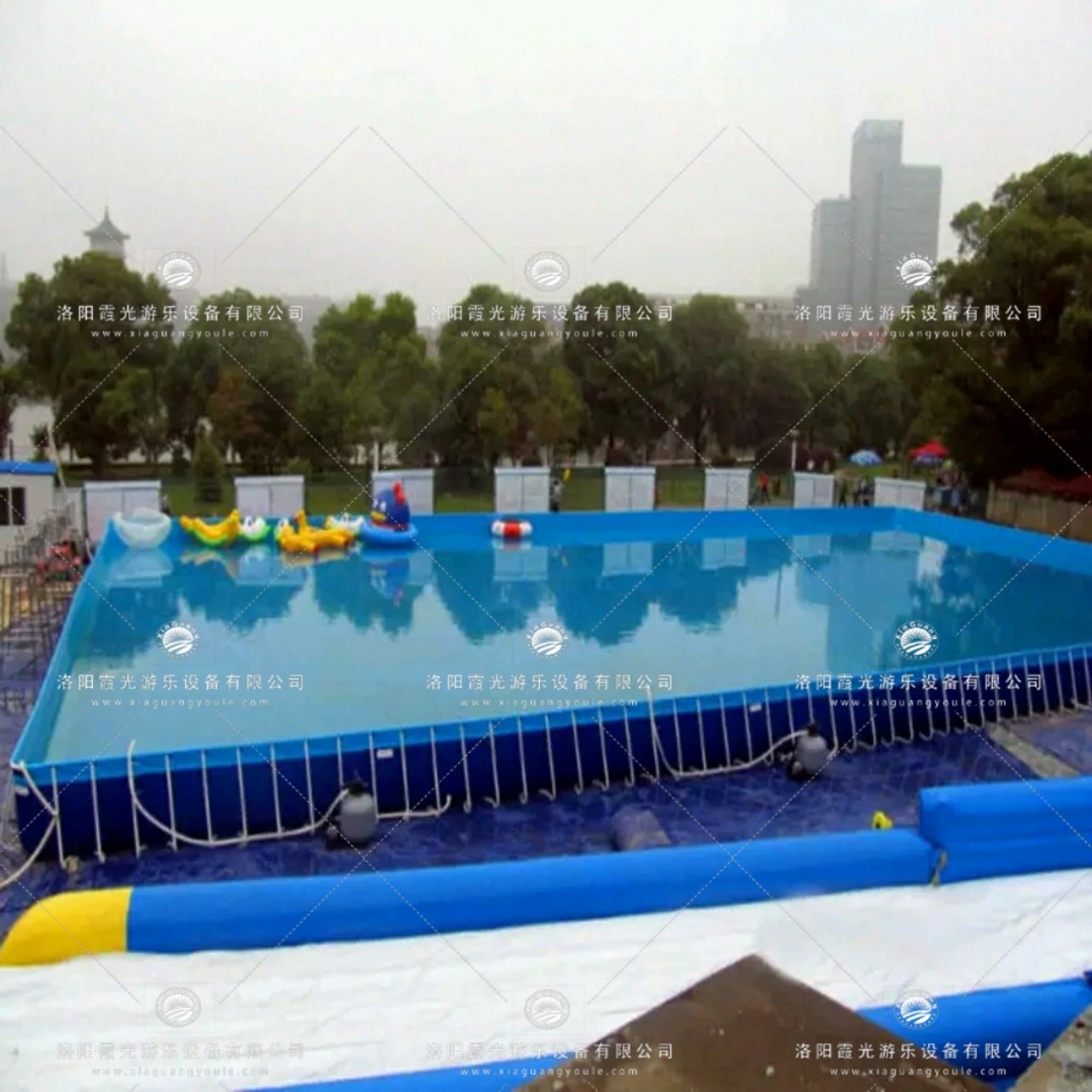 温州支架游泳池
